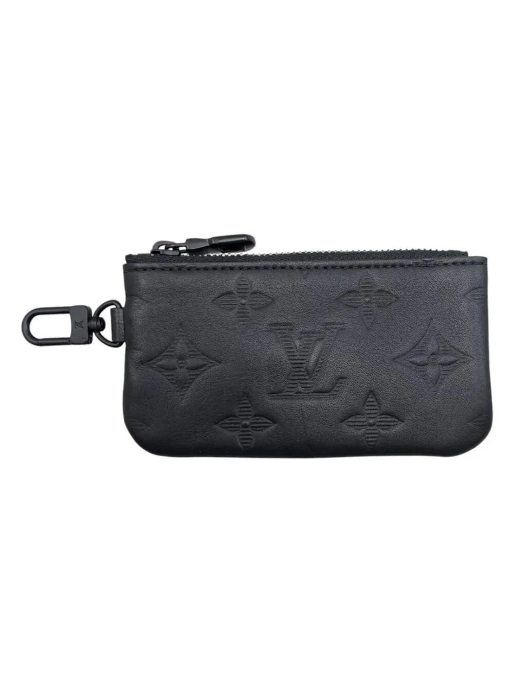 Louis Vuitton Shoulder Bag Duo Messenger Monogram Shadow Noir Black